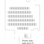 theater style layout