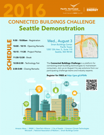 Connected Buildings Challenge, Seattle Demonstration flyer