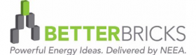 BetterBricks logo - Powerful energy Ideas. Delivered by NEEA
