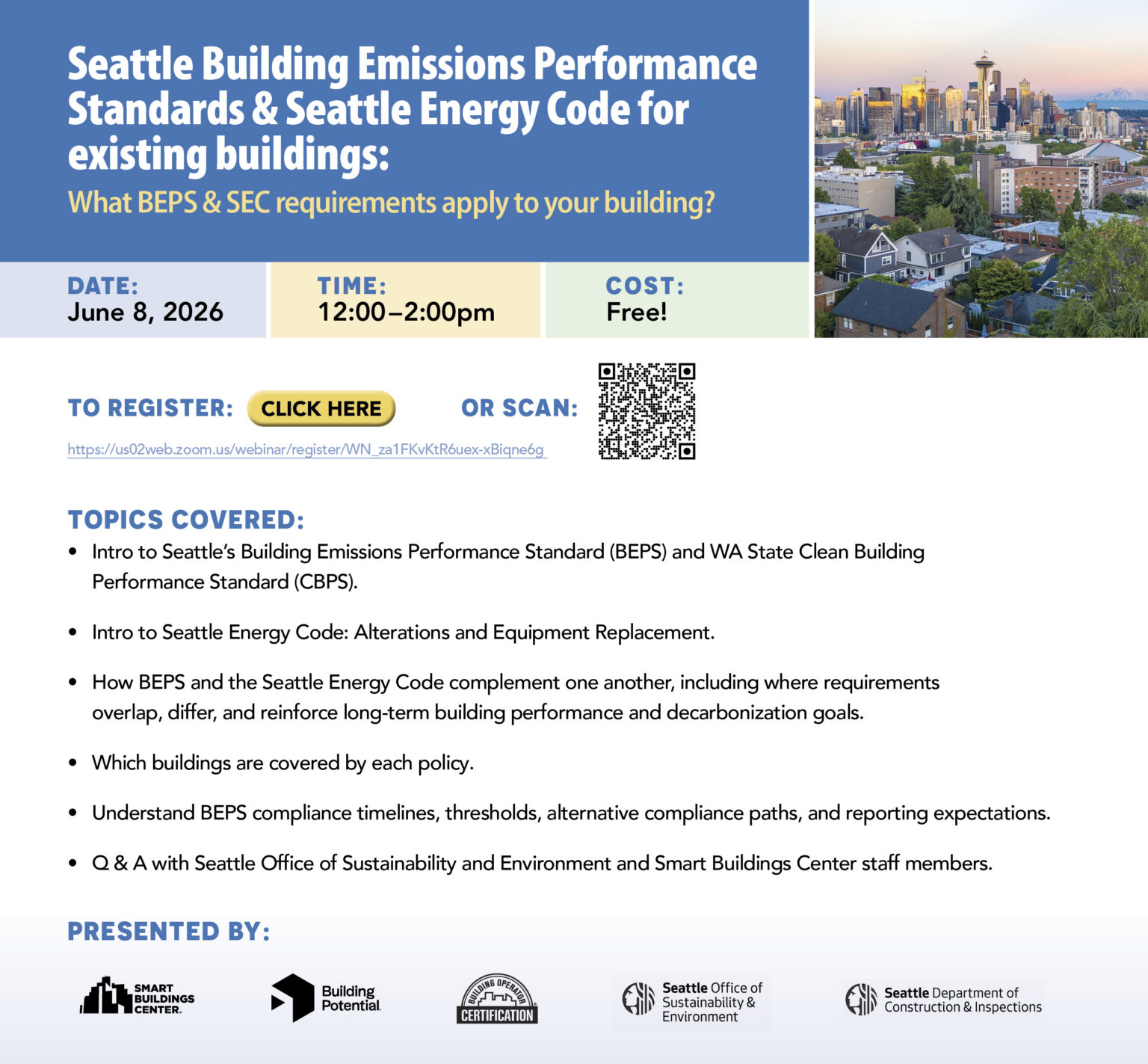 Seattle Building Emissions Performance Standards & Seattle Energy Code ...